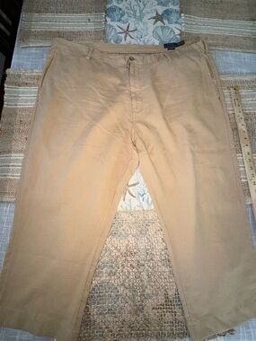 Polo Ralph Lauren Men's Linen Pants, Beige, 46x24